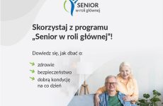 Więcej o: Nowy ogólnopolski program edukacyjno-profilaktyczny „Senior w roli głównej”